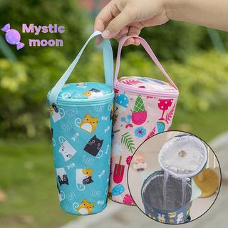 [Mystic] Túi Tote Cách Nhiệt Trà Sữa Tiện Dụng - Thân Thiện Với Môi Trường, Nắp Cốc & Phụ Kiện [Mới]