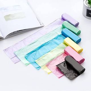VRZ 5 cuộn 100 túi đựng rác dùng một lần cho nhà bếp, bảo quản vệ sinh, chất liệu nhựa HOT