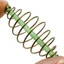 Lò xo đục lỗ 10 Cái Bream Coil Phương pháp nội tuyến Câu cá Điểm cố định Tổ