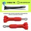 Neo dây phanh trước màu đỏ 1101255 Bộ tách giá đỡ ống phanh cho cửa JK JL Unlimited 2 / 4