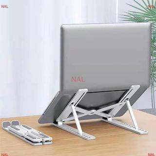 Giá đỡ máy xách tay đa năng có thể điều chỉnh, đế làm mát gập lại, chống trượt cho laptop/máy tính bảng/điện thoại MỚI