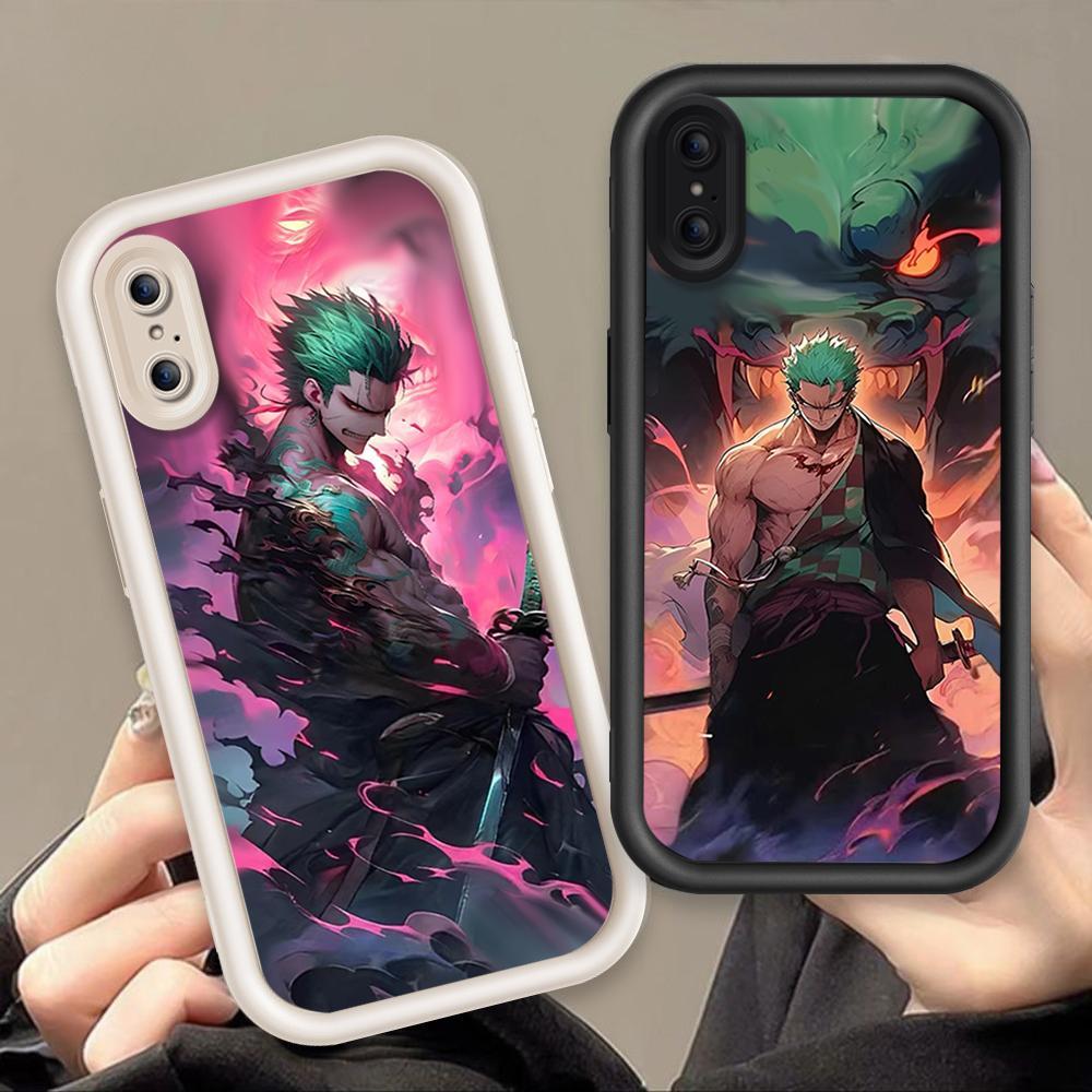 Ốp Lưng Cho iPhone X XR XS Max Hoạt Hình Silicon Xu Hướng Mềm Ốp lưng TPU Aurosolon One Piece Angel Eye Ốp Lưng Chống Sốc