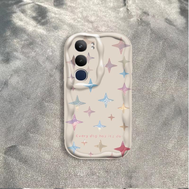 Thích hợp cho điện thoại thông minh VIVO Y19S Pro Y29 3D TPU mềm Star Vỏ điện thoại chống sốc