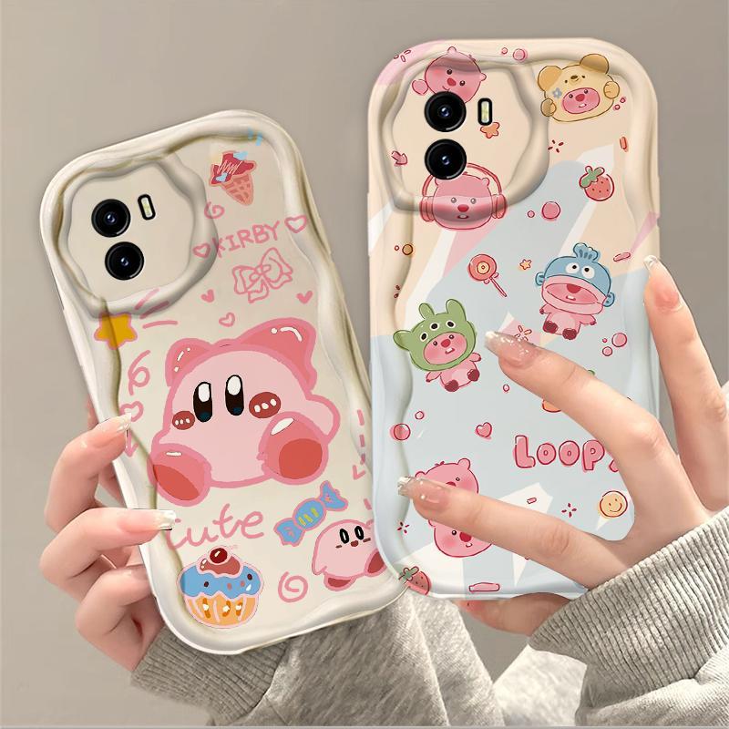 Thích hợp cho Redmi A1 A2 Plus 3D TPU mềm Loopy Kirby Vỏ điện thoại chống sốc