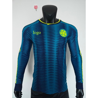 Áo đấu cầu thủ sân khách Colombia 2026 – 27 (Tay dài) – Tùy chỉnh theo tên & số của bạn, Vải thoáng khí cao cấp, Có sẵn S – 2XL