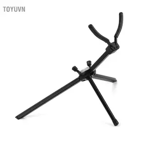 Toyuvn Toyuvn fangzi Di động Tenor Saxophone Giá đỡ Sax Tầng Giá đỡ bằng thép không gỉ có thể gập lại với Túi đựng