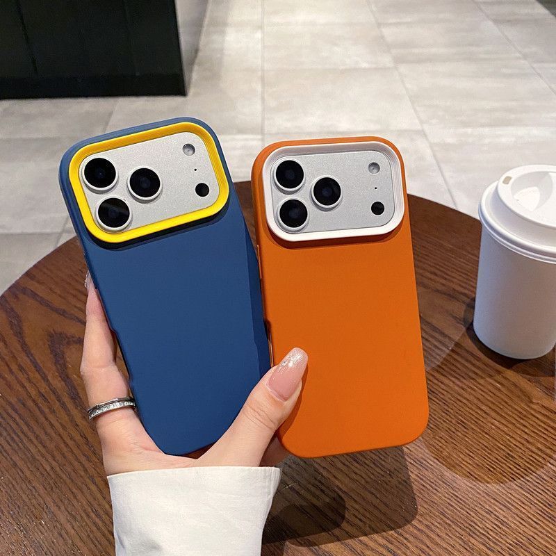 Skin Feel Frosted Ba Trong Một Thích Hợp Cho Apple 17promax Ốp Điện Thoại iPhone16p Bao Gồm Tất Cả 15 Chống Sốc 14 / 13