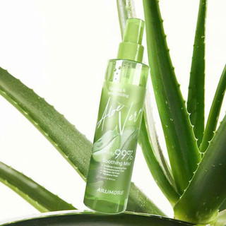 Xịt Khoáng ARUMORE Chiết Xuất Lô Hội Aloe Vera Cấp Ẩm Làm Dịu Da 200ML Sonbeauty.