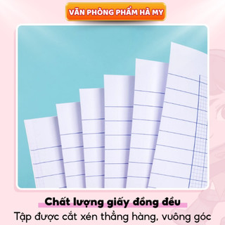 Combo 10 Quyển Tập Vở Học Sinh Tí Hon Capybara 96 Trang – Vở 4 Ô Ly A5 (60–100gsm)