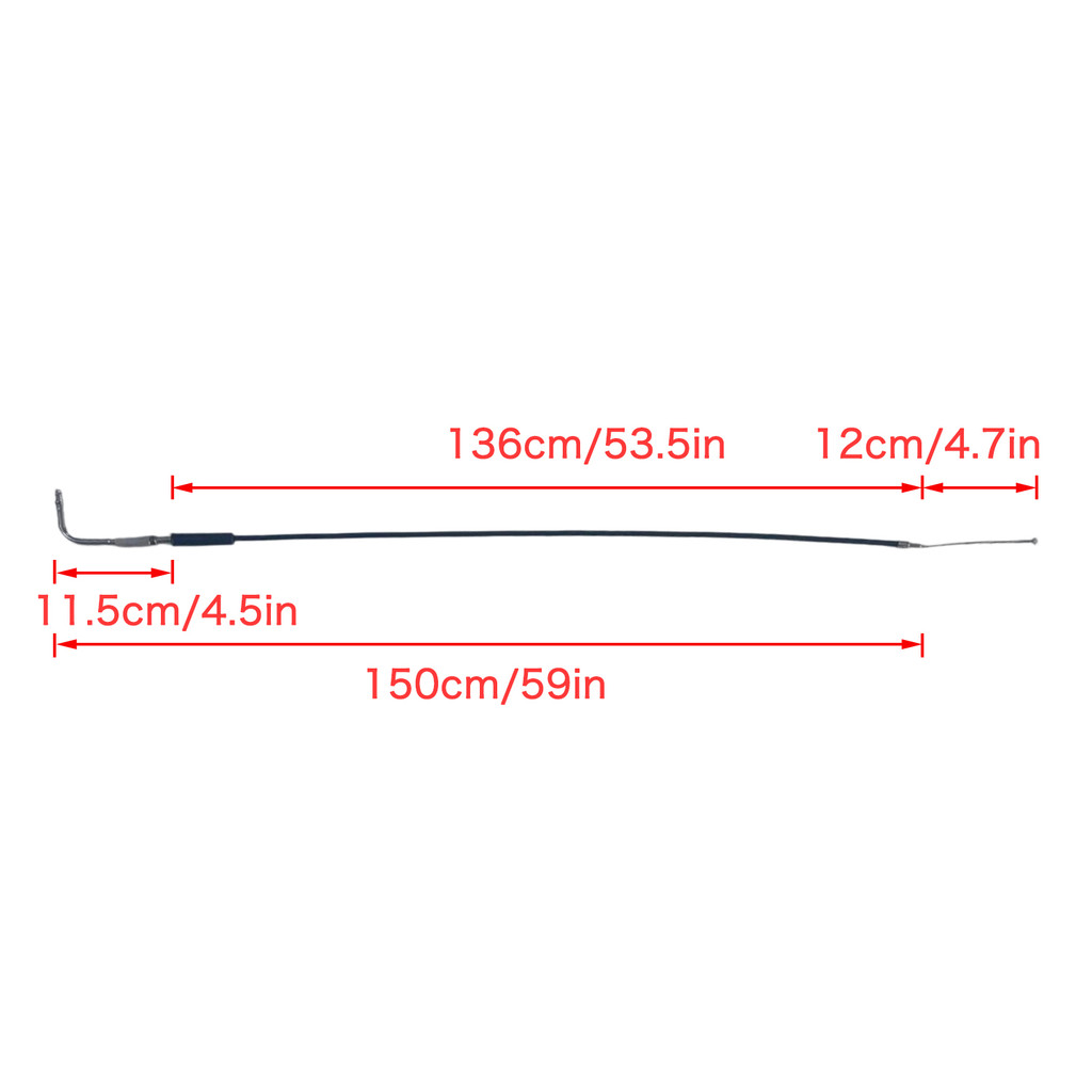 Dành cho Sportster 883 1200 XL883 XL1200 Phụ tùng xe máy Dây cáp ga