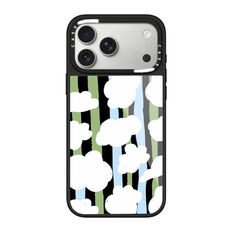 CASECASE X Fluffy Clouds Case Chống Trầy Xước Từ Hút Kính Dành Cho IPhone 17 Air 16 15 14 Pro Max Plus Ốp Lưng Cứng Có Hộp Khắc logo
