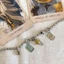 Retro Charm Tarot Card Hình Học Mặt Trời Trăng Ngôi Sao Cá Tính Đa Năng Vòng Tay Nữ