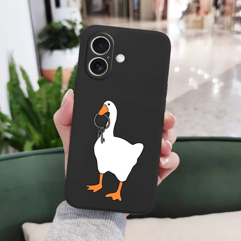 Ốp Điện Thoại Vịt Hành Động Tốt Cho Honor X7d X6c X7C X8B X6B X9C 90 200 500 Smart 70 Lite Ốp lưng TPU Mềm Chống Sốc