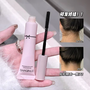 SHAQINUO Gel nhuộm tóc gãy Chống sương mù Kem tạo kiểu tóc không hợp lý Dụng cụ tiện dụng Kem cố định tóc gãy Unisex