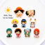Usopp Sanji Chibi Meme Mini – Set Charm Hải Tặc One Piece cute gồm Luffy Zoro Ace Chopper Yamato Nami resin gắn dép Croc