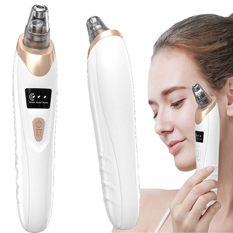 GKY Electric Tẩy Mụn Đầu Đen Hút Chân Không Lỗ Chân Lông Làm Sạch Da Mặt Sâu Dụng Cụ Chăm Sóc Da GKY