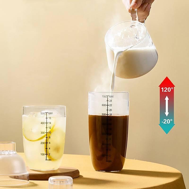 JRP Nhựa Cotail Shaker Tay Bình Lắc Cốc Có Cân 350ml / 530ml / 700ml / 1000ml Trà Sữa Rượu Uống Lắc Trộn Thanh Dụng Cụ JRP