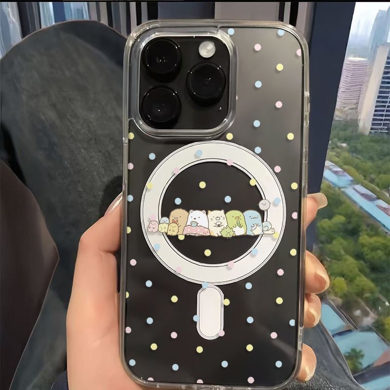 Điểm hấp thụ màu từ tính cho trường hợp iPhone 16151413pro hàng ngày