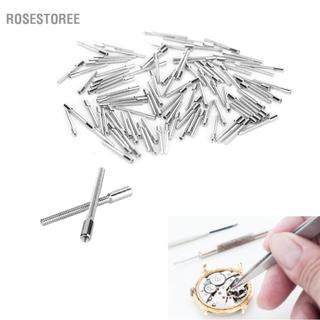 Rosestoree Brrnoo Đồng Hồ Cực Thanh Nối Dài Thanh Cuộn Dây 100 Miếng 0.9 Mm Phần Sửa Chữa Cho