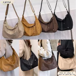 Túi Đeo Vai CPINCP, Túi Tote PU Dung Tích Lớn, Retro Cá Tính Thiết Kế Niche Thời Trang Đi Lại Túi Nữ