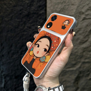 Ốp Lưng PBZZ Cho OPPO Reno 8t a18 a38 4g a78 a58 a98 8t a60 a17 a17k 5G Vỏ Điện Thoại Lo Âu Vỏ Mềm Chống Sốc Thiết Kế Mới Thẩm Mỹ Hoạt Hình Dễ Thương Có Dây Buộc Cho Bé Gái TBDTMD1