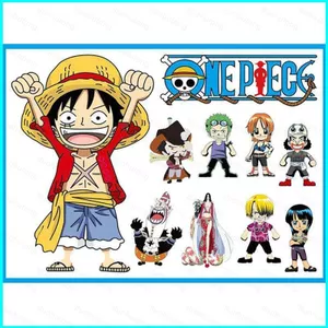 HT2 ONE PIECE Miếng Dán Anime Tay Tài Khoản Tạp Chí Vali Notebook Máy Tính Luffy Zoro Dán Quà Tặng TH2