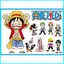 HT2 ONE PIECE Miếng Dán Anime Tay Tài Khoản Tạp Chí Vali Notebook Máy Tính Luffy Zoro Dán Quà Tặng TH2