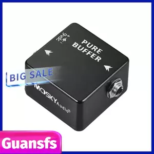 Guansfs MOSKYAudio NGUYÊN CHẤT ĐỆM Guitar Đệm Tác Dụng Bàn Đạp Vỏ Bằng Kim Loại