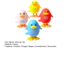 < Pluscloth > Đồ chơi đồng hồ chim cánh cụt đầy màu sắc cho trẻ em - Không cần pin Đồ chơi giáo dục và vui nhộn cho trẻ em và thanh thiếu niên Quà tặng hoàn hảo cho trẻ em Đông Nam Trẻ em dễ thương