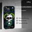 Ốp Điện Thoại P-Powell P-Peralta Thời Trang TP-2 Cho iPhone 17 16 15 14 13 Pro Max Plus Mini Đen Mờ Vỏ Mềm Funda