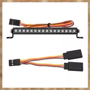 Kim Loại 16 LED 8 Chế Độ Thanh Đèn Mái Nhà Phụ Kiện Phụ Kiện Cho TRX4M TRX4-M 1 / 18 RC Xe Bánh Xích Xe Nâng Cấp