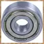 8 x 24 x 8mm Kim loại được bảo vệ rãnh sâu thu nhỏ Vòng bi kim loại 628Z