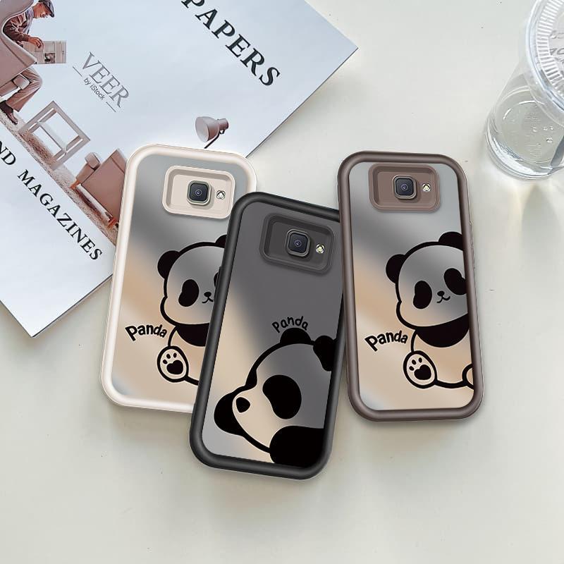 Ốp lưng cho Samsung J7 Prime Phim hoạt hình Silicone Girls Soft TPU Panda Angel Eye Vỏ điện thoại chống sốc
