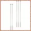 5 Chiếc Có Thể Tái Sử Dụng Swizzle Sticks Cà Phê Khuấy Đồ Uống Thanh Khuấy Bằng Thép Không Gỉ Cocktail Swizzle Stick Bạc Thẳng Rod Blender (R F C V)