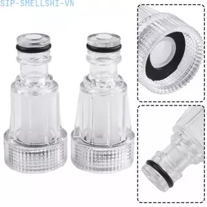 2 CÁI Kết nối bộ lọc nước Dụng cụ làm sạch ô tô Công cụ áp suất cao cho