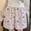 Đi Bộ Quần Cong Hoạt Hình Phiên Bản Hàn Quốc Phù Hợp Với Quần Pyjama Nữ Mùa Hè Thoáng Khí Rời Nhà Quần Short Thường Ngày Có Thể Đeo Bên Ngoài