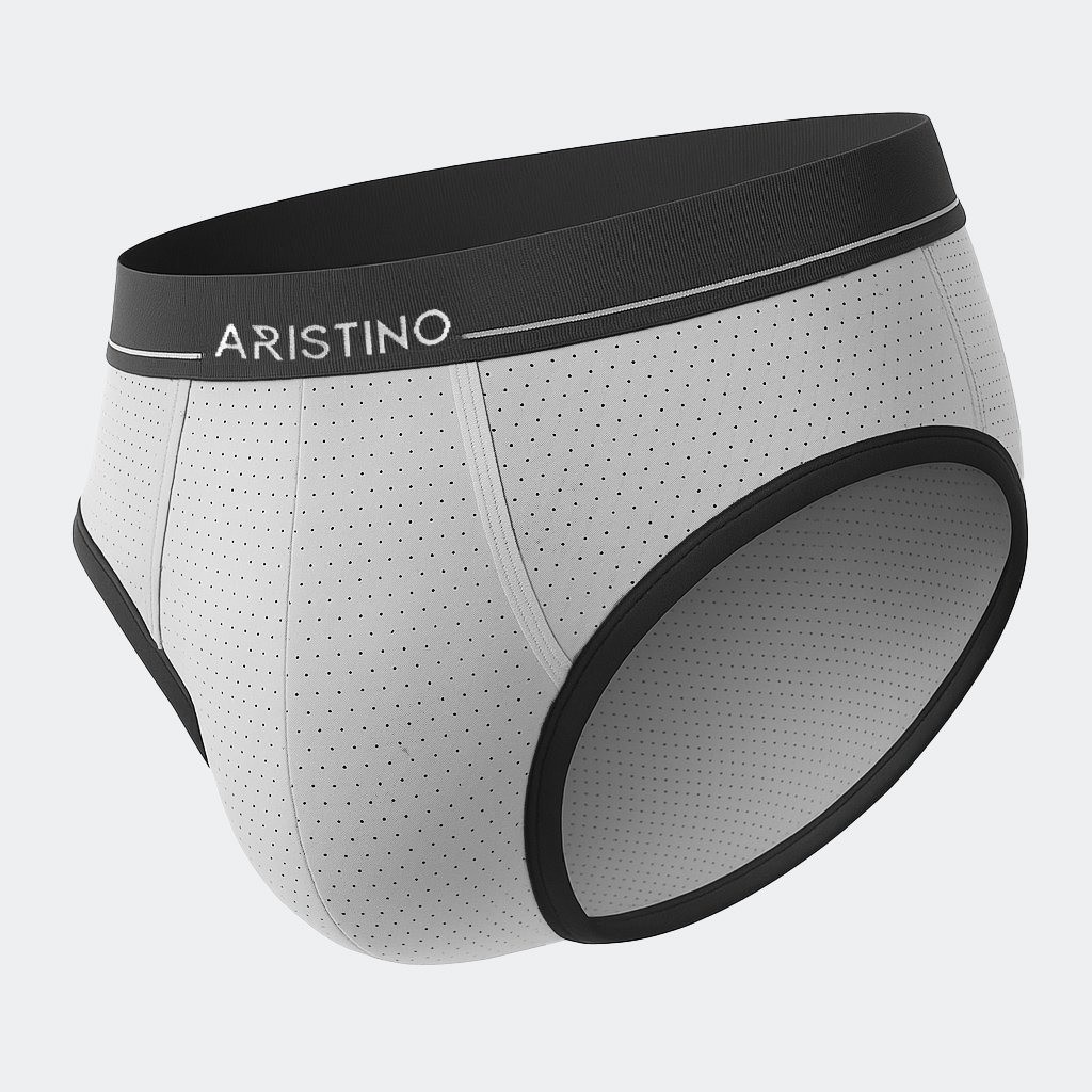 Combo 2 Quần lót nam Briefs Aristino Polyamide Thông hơi ABF003EXP02