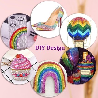 40 Màu Nhựa Thạch Kim Cương Giả Bedazzling Kim Cương Giả Bedazzling Kit Đá Quý Nhỏ