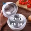 Nồi hấp trứng vi sóng Nồi nhanh 5 phút để hấp trứng luộc cứng hoặc mềm lên đến 4 quả trứng Chức năng hấp đa năng