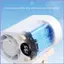 Quạt đai 199-Level 18000 RPM Thiết bị hiển thị kỹ thuật số có thể sạc lại Quạt cá nhân ngoài trời dành cho du lịch Cắm trại Bãi biển mueadsyvn