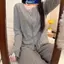 Bộ Đồ Ngủ Retro Họa Tiết Hoa Ngọt Ngào, Cardigan Tay Dài, Thích Hợp Mặc Ở Nhà Vào Mùa Hè