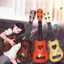 MAKY 1 Cái Học Tập Quà Tặng Giáo Dục 26 / 35cm Trẻ Em Đàn Guitar 4 Dây Nhạc Cụ Có Mái Chèo Mô Phỏng Yukrili Đồ Chơi Âm Nhạc VN