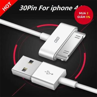 Dành cho iPhone 4 4s 3G 3GS iPad 1 2 3 iPod Adapter Accessories Nano Touch Sạc và truyền dữ liệu Cáp sạc USB 30 chân
