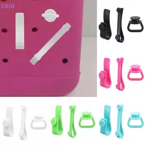 SAIA 3 Cái / bộ Túi Móc Phụ Kiện, Nút Túi Xách Kẹp Túi Bogg Móc, Chất Lượng Cao Đa Năng Giá Đỡ Tổ Chức Nhựa Đi Biển Túi Tote Phụ Kiện Cắm Trại Đi Bộ Đường Dài
