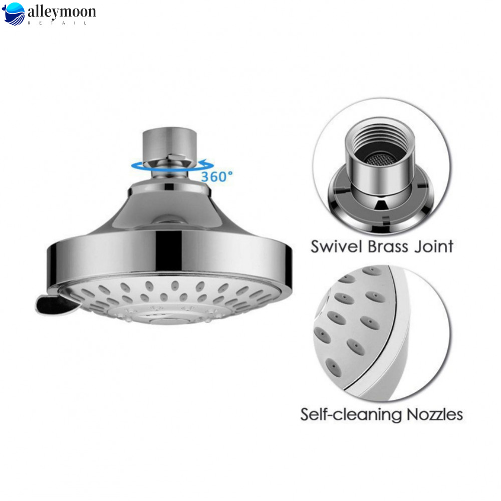 1 cái 4 inch đa chức năng Đầu phun vòi hoa sen treo nhỏ Dụng cụ tắm gia đình
