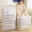 MAKY Túi Hút Chân Không Lớn Không Cần Bơm Nhựa Túi Bảo Quản Để Bảo Quản Quần Áo nketspression Túi Rỗng Phụ Kiện Du Lịch VN