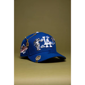 Mũ Nón 9Fifty độc quyền của Los Angeles Dodgers màu xanh với họa tiết Heavenly City và patch kỷ niệm năm 1988 World Series