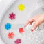 Gel khử mùi bồn cầu, gel khử trùng diệt khuẩn làm thơm bồn cầu, hình bông hoa ( màu ngẫu nhiên )