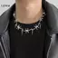 Chocker Punk Gothic Kim Loại Gai Đinh Tán, Phù Hợp Nam Nữ, Phụ Kiện Trang Sức Y2K