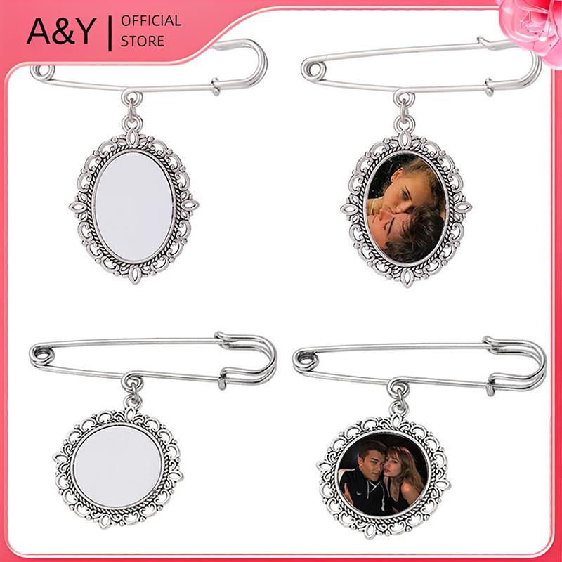A & Y - Khung Ảnh Trang Trí Đám Cưới Với Bó Hoa Hình Nhôm và Tấm PIN Tự Làm